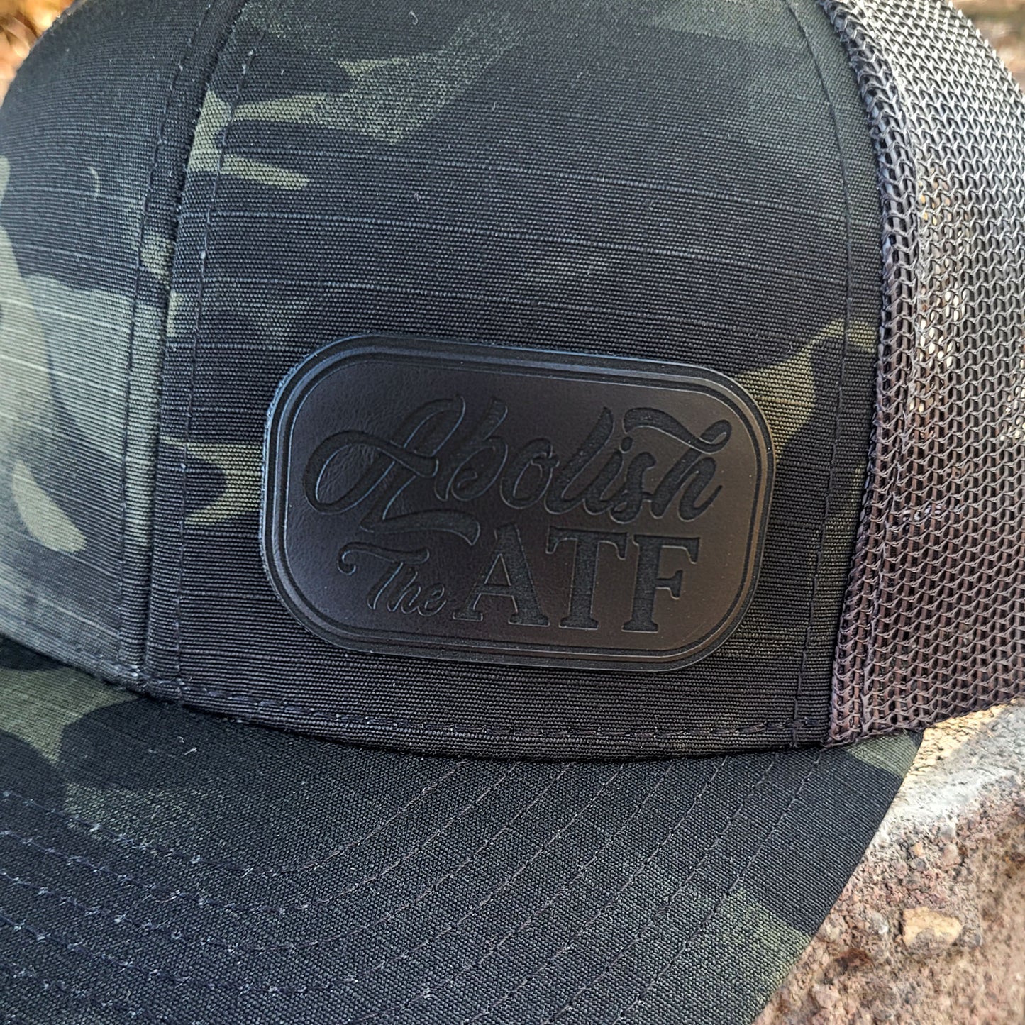 OUTLIER Camo Range Hat Snapback Trucker