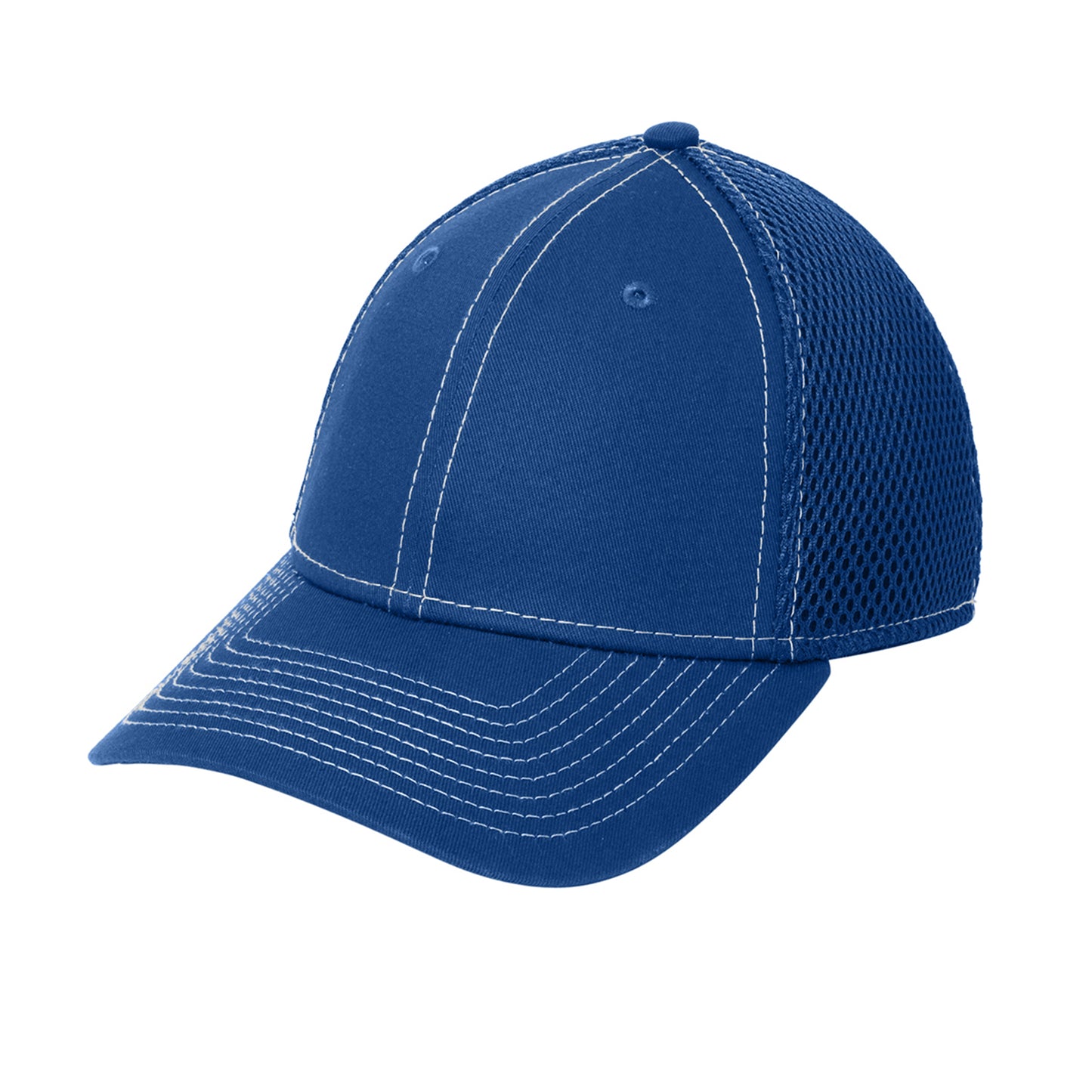(6) Custom New Era® - Stretch Mesh Contrast Stitch Cap