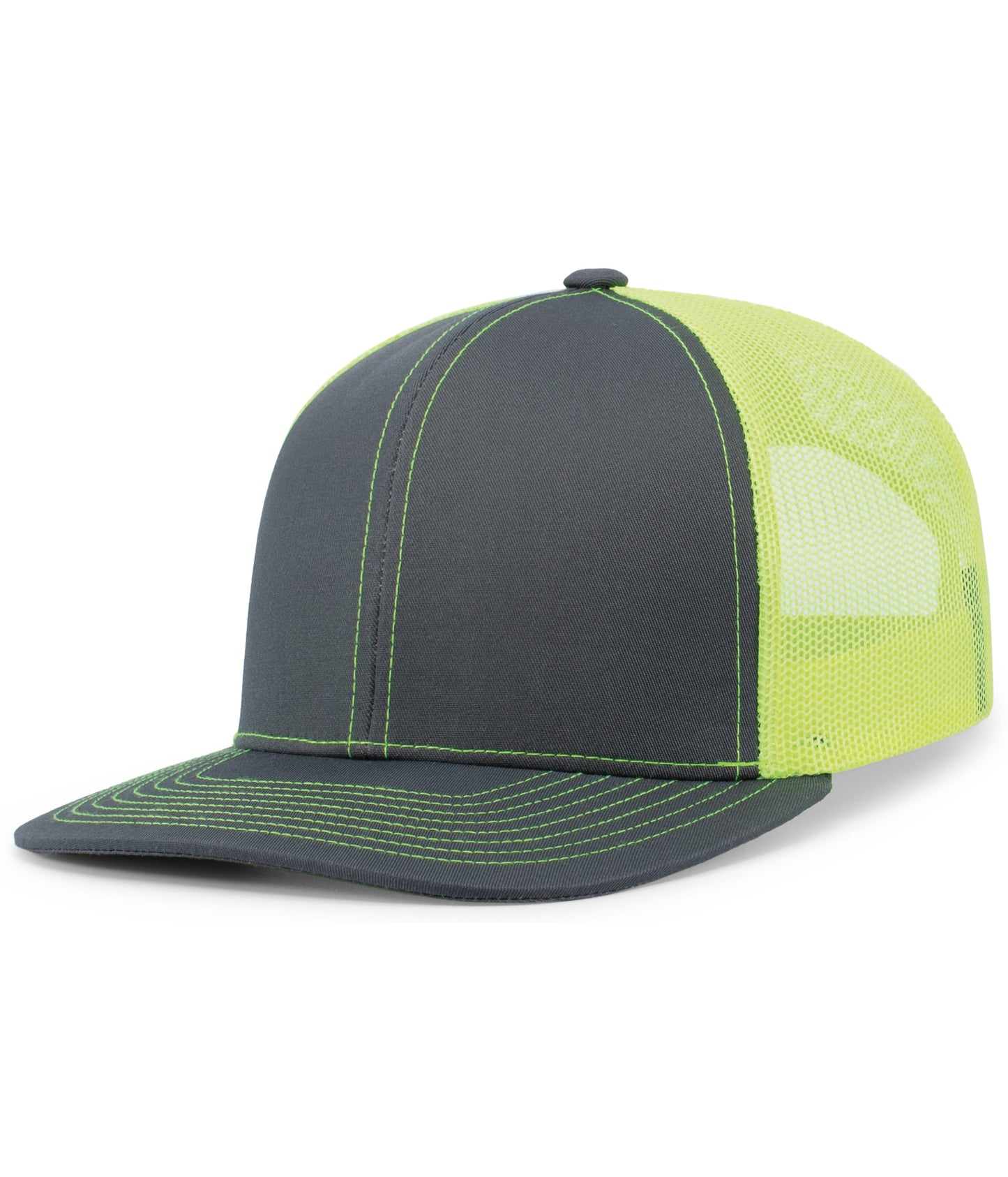 (6) Custom Pacific Headwear 104C Snapback Trucker