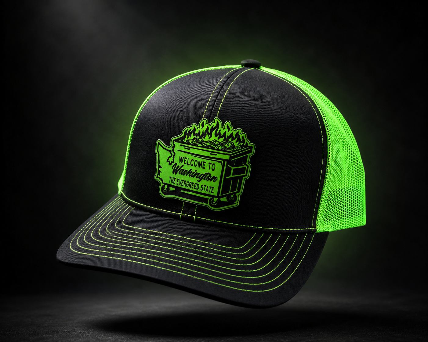 Washington, the Evergreed State hat
