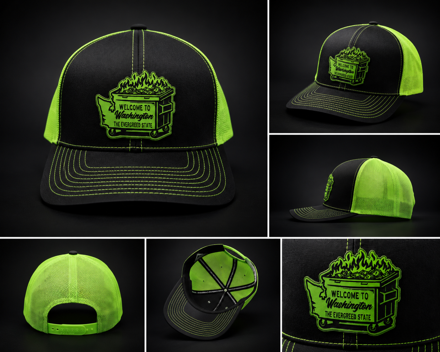 Washington, the Evergreed State hat