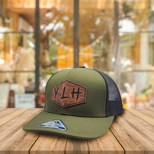 (6) Custom Pacific Headwear 104C Snapback Trucker