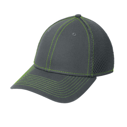 (6) Custom New Era® - Stretch Mesh Contrast Stitch Cap